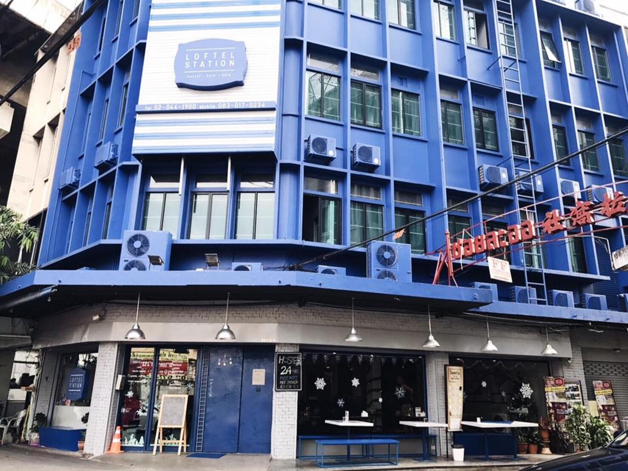 Loftel Station Hostel Bangkok Exterior foto